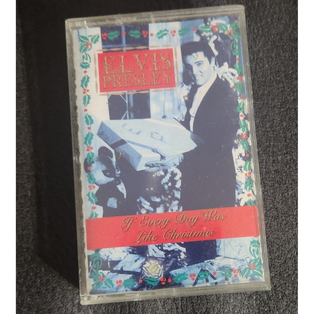 Elvis Presley If Every Day Was Like Christmas Cassette Tape 1994 Holiday Music